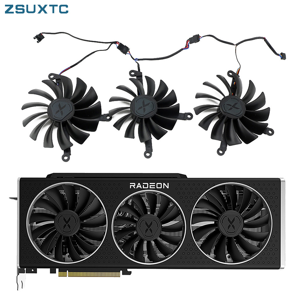 Rx 6900 Xt 16Gb - AMD Fan 6900XT kipas pendingin untuk