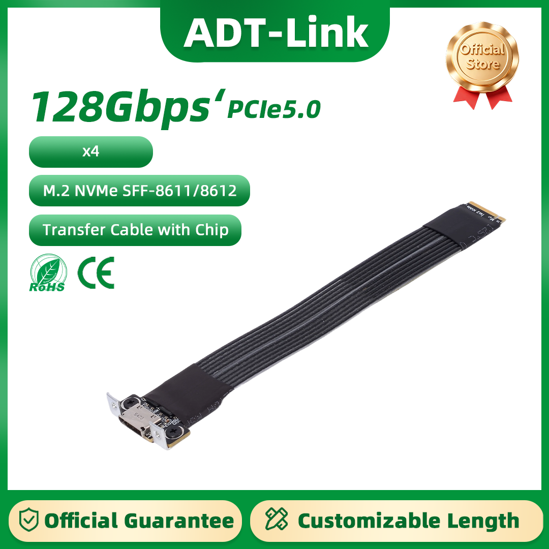 Oculink Egpu Dock Graphics Card - ADT-Link OCuLink ke PCI-E X16 M.2