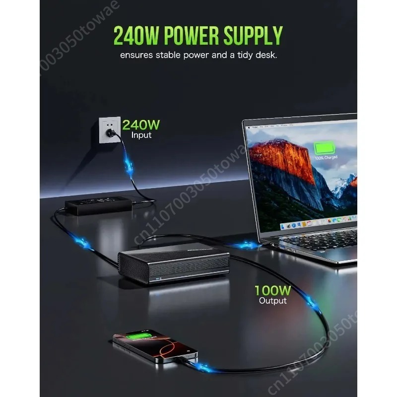 Oculink Egpu Dock Graphics Card - Stasiun Docking GPU Eksternal OcuLink USB4