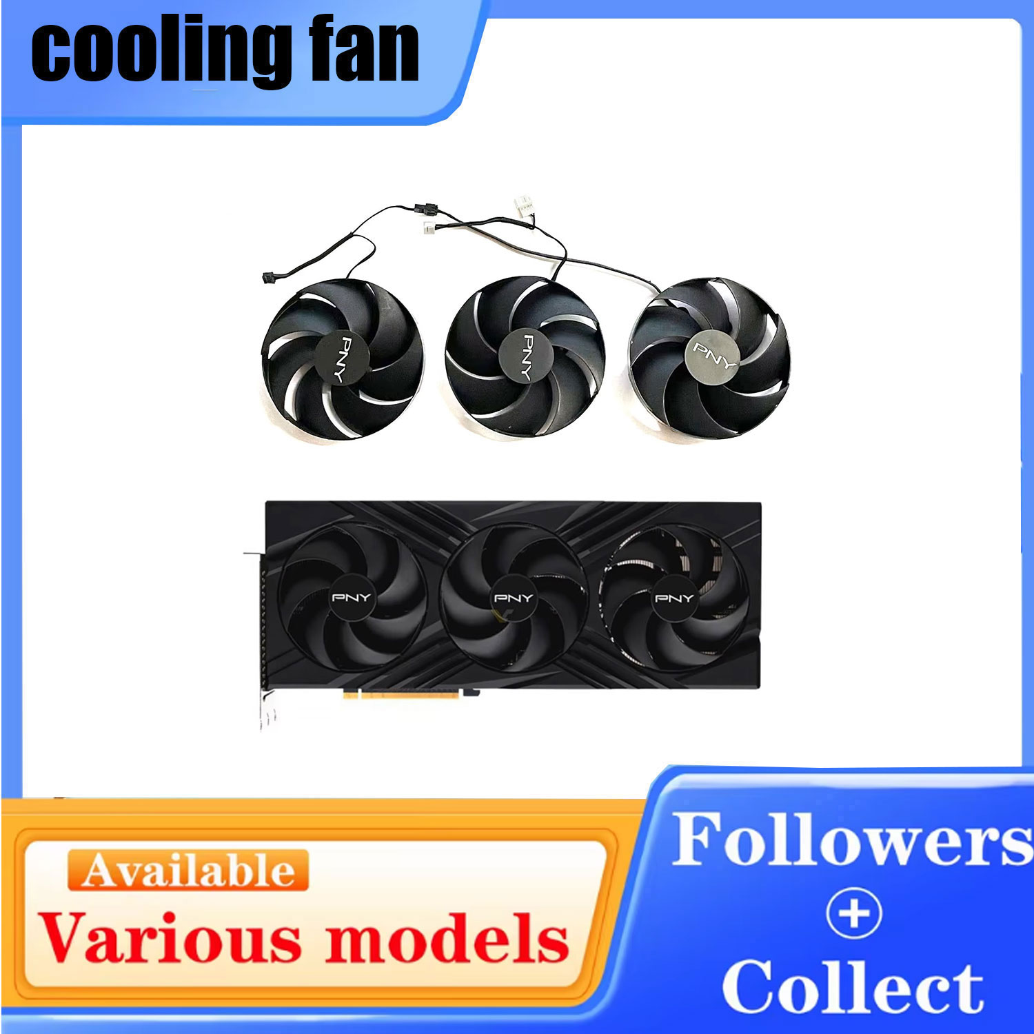 Rtx 4090 24Gb Graphics Card - Kipas GPU FD10020M12D 100MM 4PIN DC