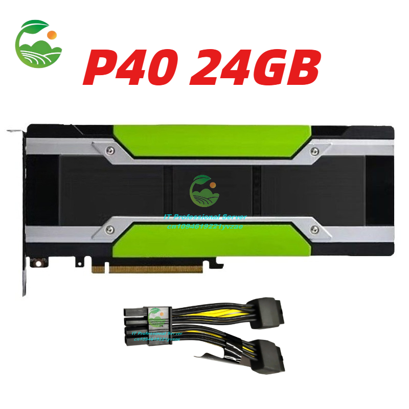 Ai Deep Learning Workstation Gpu 24Gb - Kartu Akselerator GPU P40 24GB GDDR5,