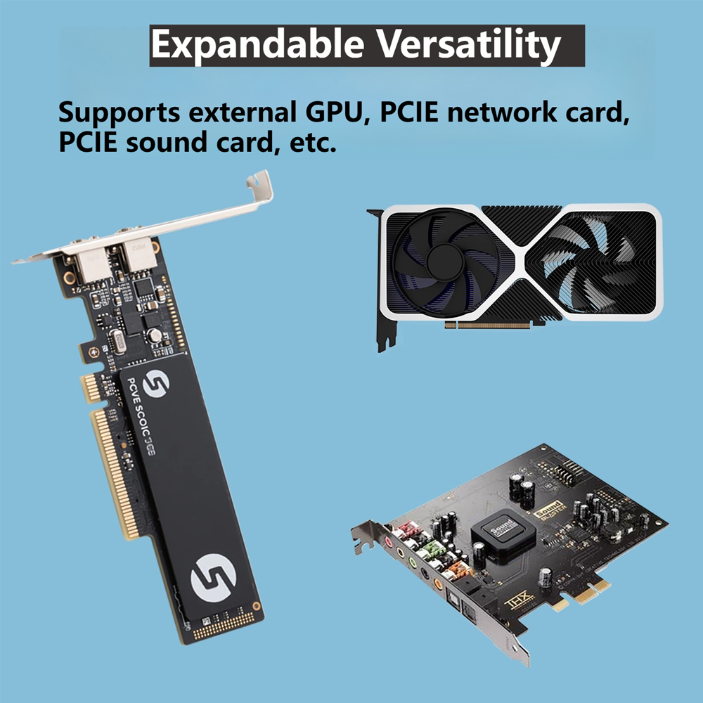 Dock Kartu Grafis Oculink eGPU - Oculink Egpu Dock Graphics Card ulasan dan harga