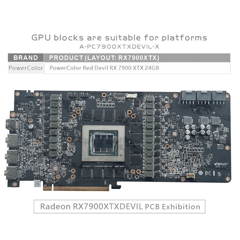 Bykski A-PC7900XTXDEVIL-X GPU  - Rx 7900 Xtx 24Gb Video Card ulasan dan harga