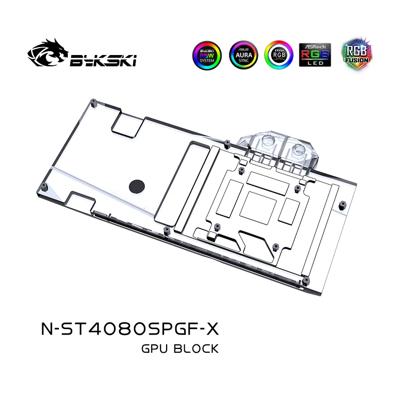 Blok GPU Bykski untuk Kartu Vi - Rtx 4080 Super 16Gb ulasan dan harga