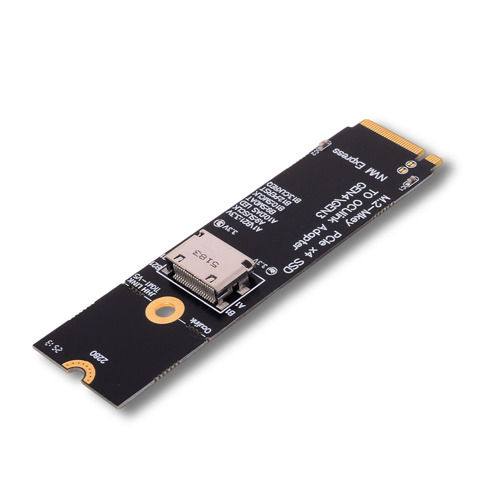 Kartu Ekspansi ADT-Link PCIe 5 - Oculink Egpu Dock Graphics Card ulasan dan harga