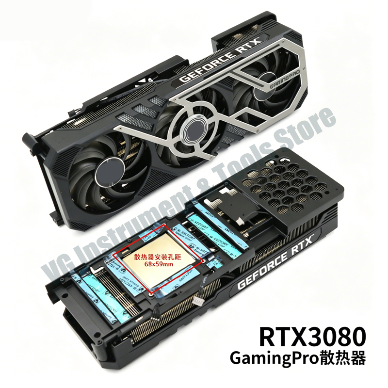 Heatsink Kartu Video untuk Pal - Rtx 3080 Ti 12Gb ulasan dan harga