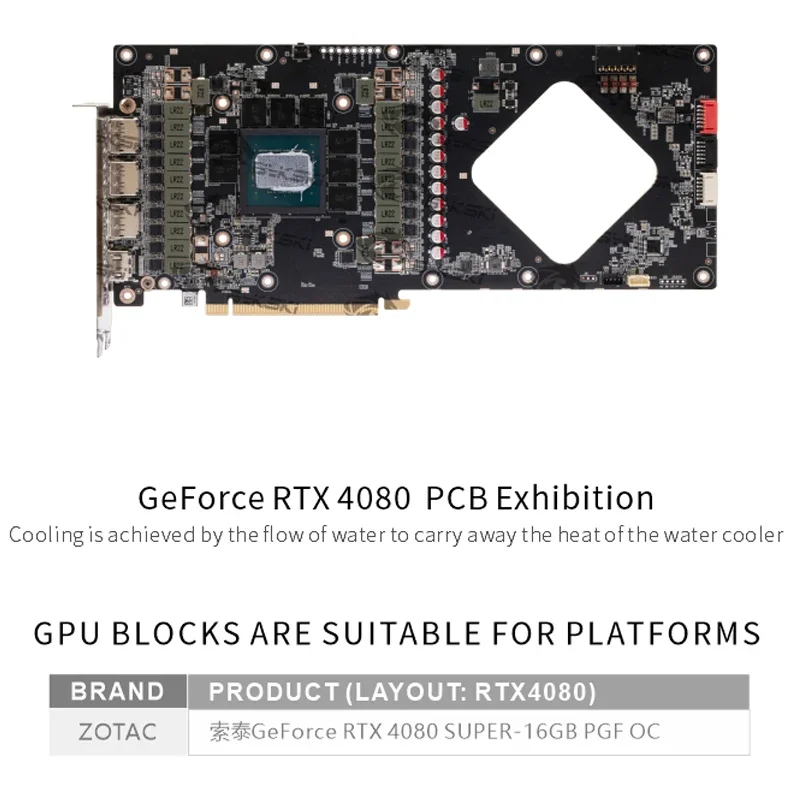 Bykski GPU Block untuk Kartu G - Rtx 4080 Super 16Gb ulasan dan harga