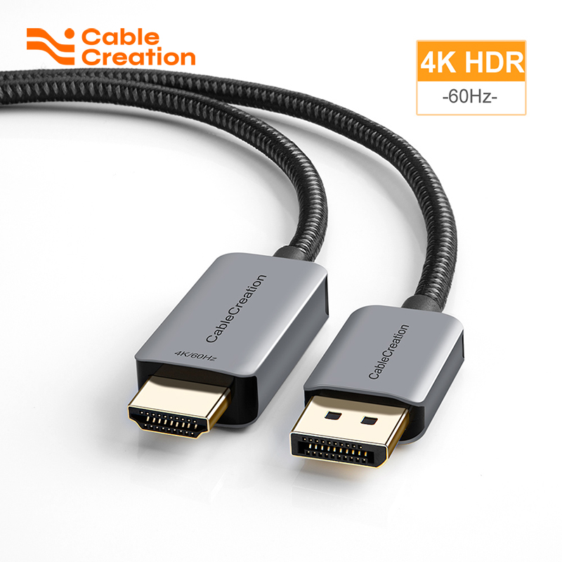 CableCreation Kabel DisplayPor - 4 Hdmi Multi Monitor Video Card 4K ulasan dan harga