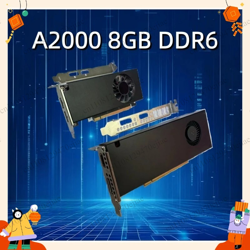 Kartu Grafis Profesional RTX A - Low Profile Workstation Display Card 8Gb ulasan dan harga