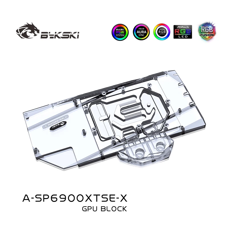 Bykski GPU Water Block untuk S - Rx 6900 Xt 16Gb ulasan dan harga